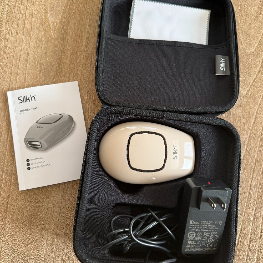 Silk'n Infinity Fast Fast Hair Removal with a Compact IPL Device